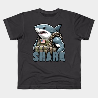 Tactical Shark Kids T-Shirt